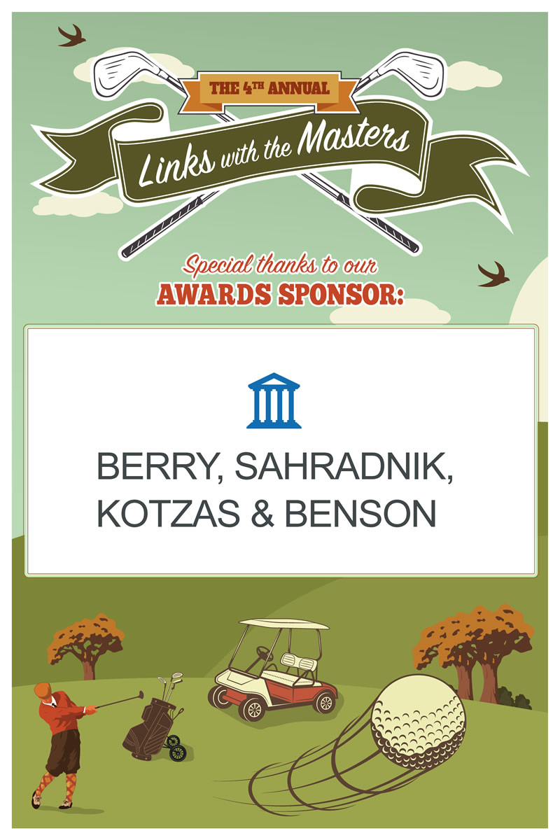 Awards Sponsor Berry, Sahradnik, Kotzas, & Benson